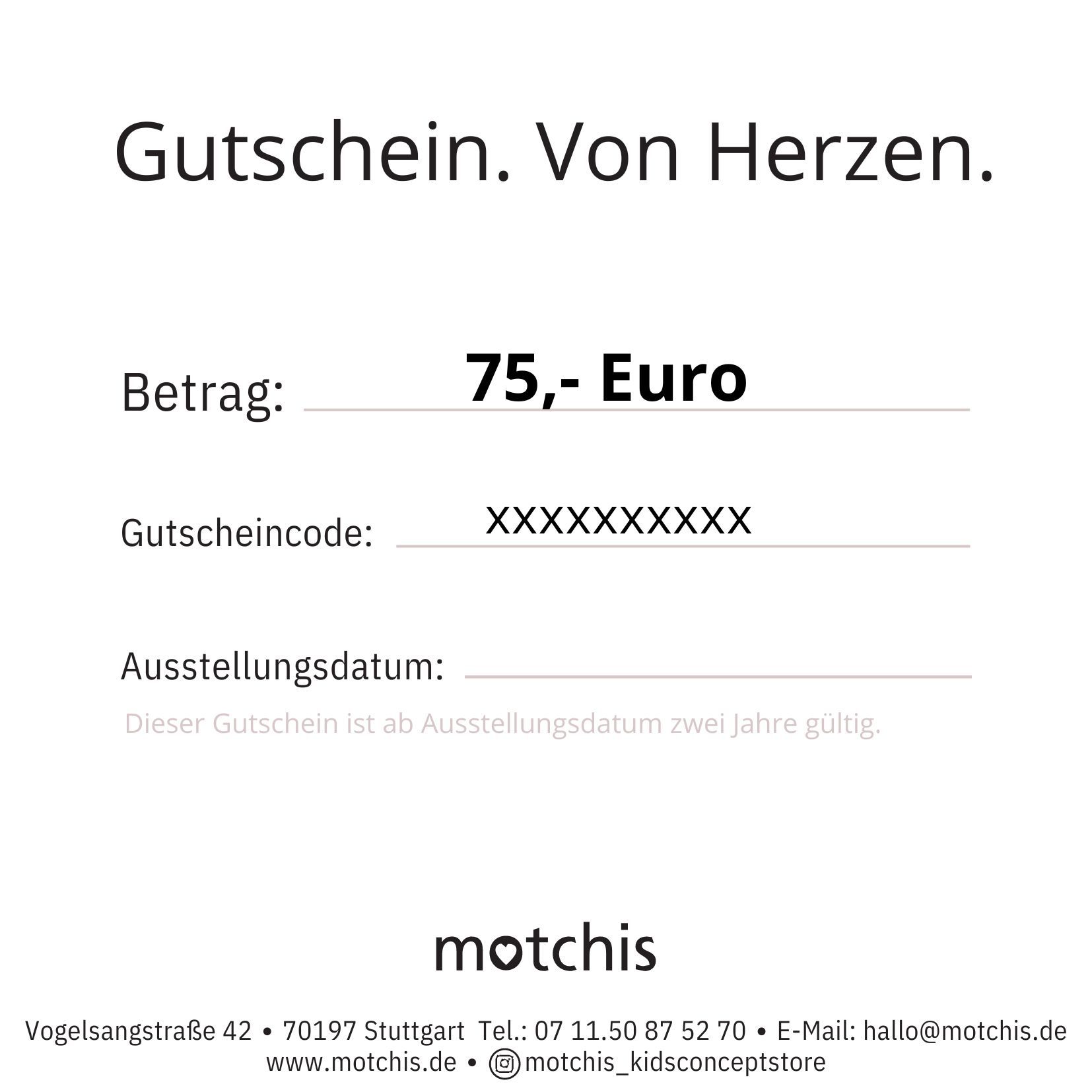 75€-Gutschein*